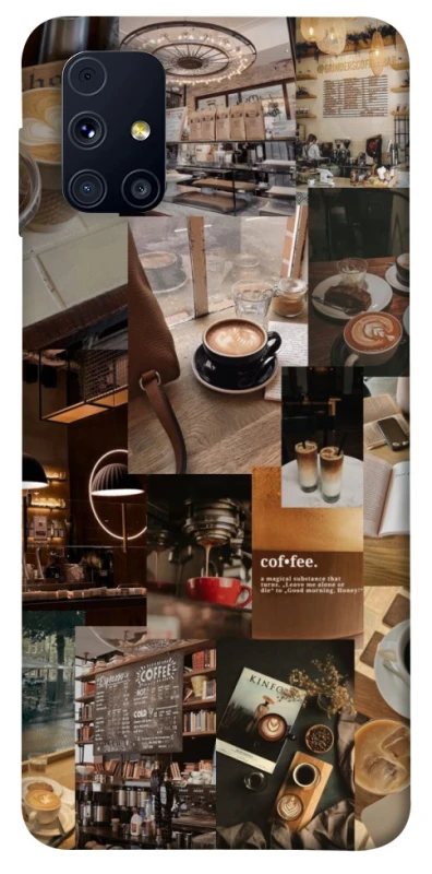 Чехол на Samsung Galaxy M31s Coffee collage ver.2 фото 1 из 1