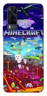 Чехол на Vivo Y31 Minecraft world фото 1 из 1