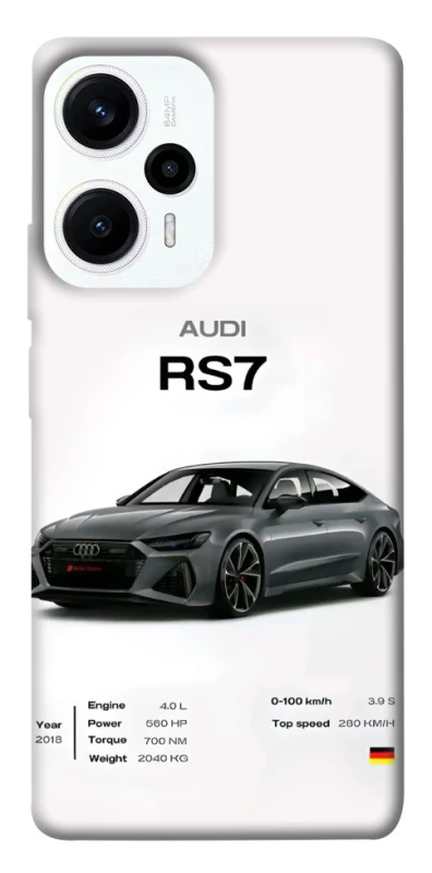 Чехол на Xiaomi Poco F5 / Note 12 Turbo Audi RS7 фото 1 из 1