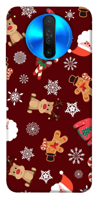 Чехол на Xiaomi Redmi K30 Новогодний v6 фото 1 из 1