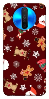 Чехол на Xiaomi Redmi K30 Новогодний v6 фото 1 из 1