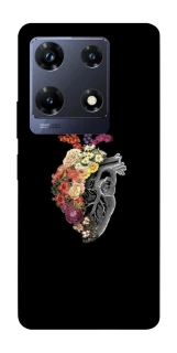 Чохол на Infinix Note 30 Pro Heart with flowers фото 1 з 1