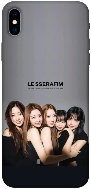 Чохол на Apple iPhone XS Max (6.5") LE SSERAFIM v2 фото 1 з 1