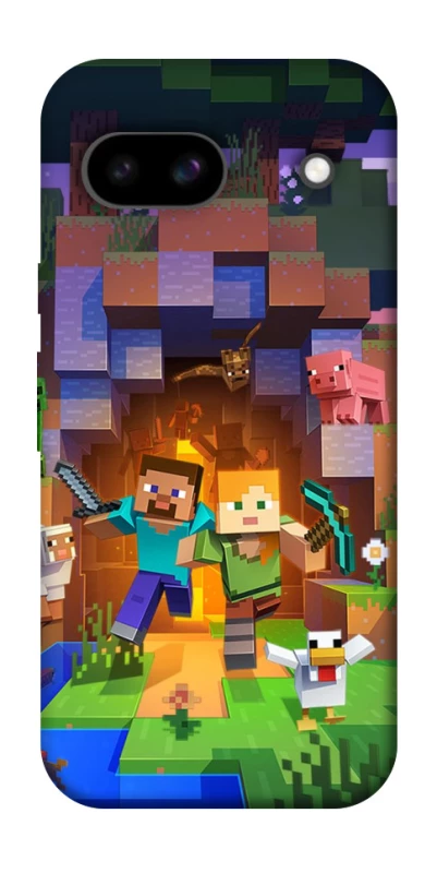 Чехол на Google Pixel 8a Minecraft game фото 1 из 1