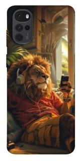 Чехол на Motorola Moto G22 Лев v2 фото 1 из 1