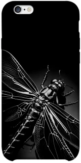 Чехол на Apple iPhone 6/6s plus (5.5") Black dragonfly фото 1 из 1