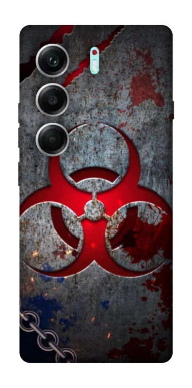 Чехол на Tecno Camon 40 Pro Радиация v3 фото 1 из 1