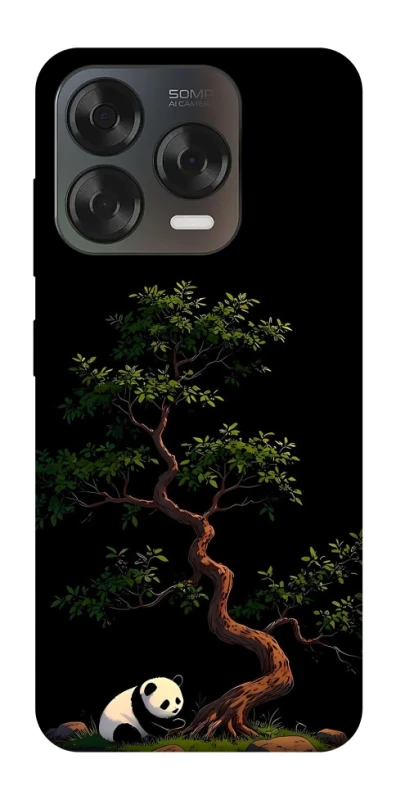 Чохол на ZTE Blade V70 Design Panda and tree фото 1 з 2