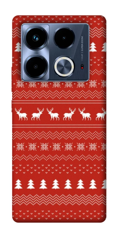 Чехол на Infinix Note 40 4G Новогодний v12 фото 1 из 1