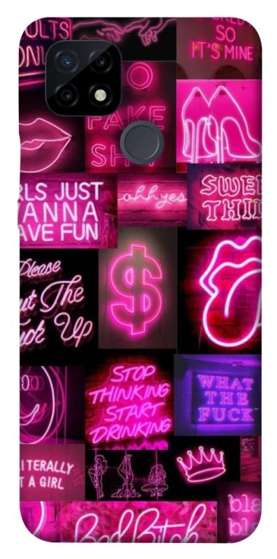 Чехол на Realme C21 Hot collage ver.9 фото 1 из 1