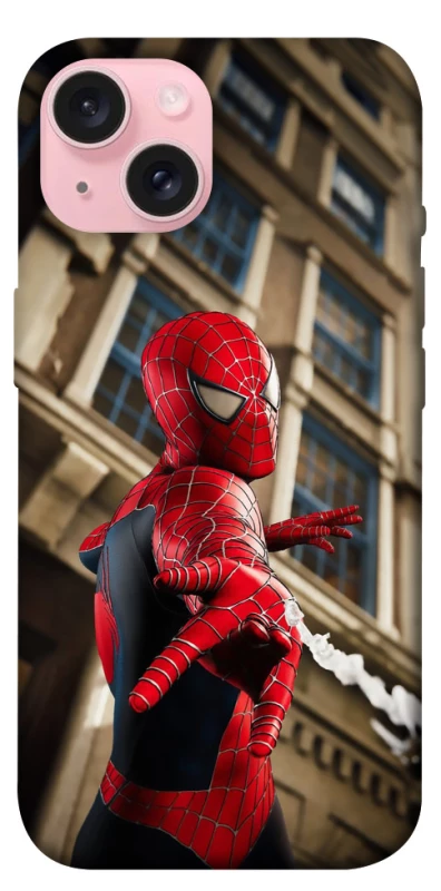 Чехол на Apple iPhone 15 (6.1") Spiderman фото 1 из 1