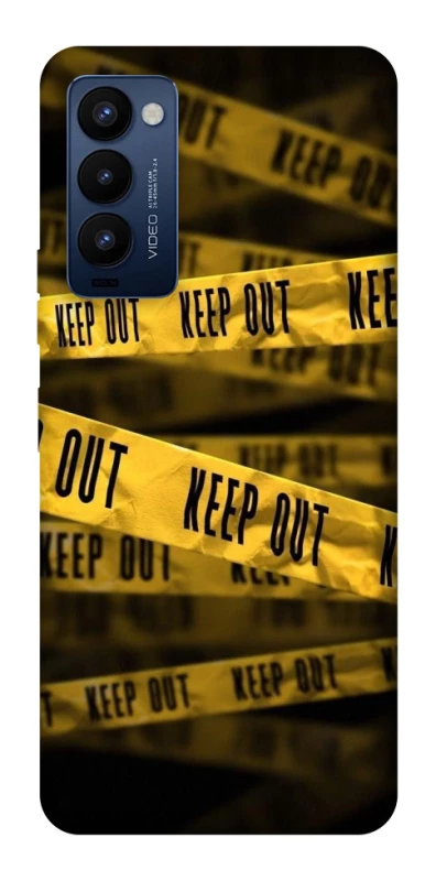 Чохол на TECNO Camon 18 Pro keep out фото 1 з 1