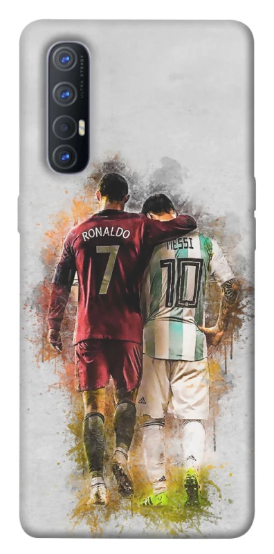 Чохол на Oppo Reno 3 Pro Ronaldo та Messi фото 1 з 1