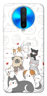 Чохол на Xiaomi Redmi K30 Funny Pets фото 1 з 1