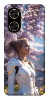 Чехол на Xiaomi Poco C71 Cyber space girl ver.1 фото 1 из 1