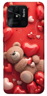 Чохол на Xiaomi Redmi 10C bear in hearts фото 1 з 1