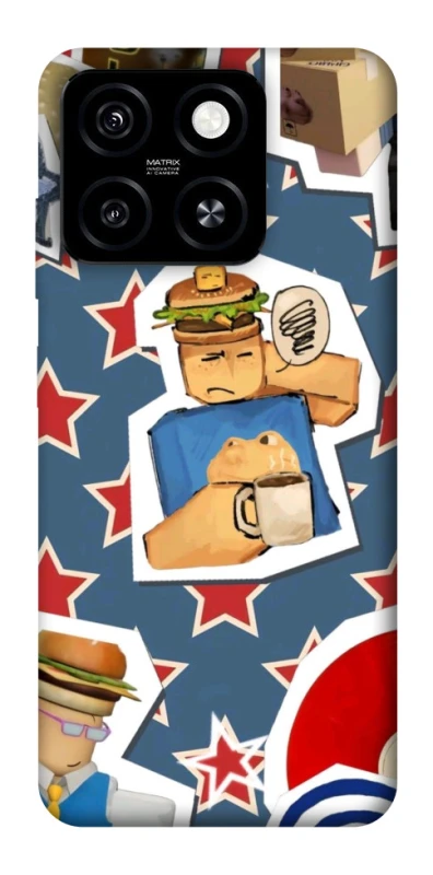 Чохол на ZTE Blade A55 4G Roblox v2 фото 1 з 1