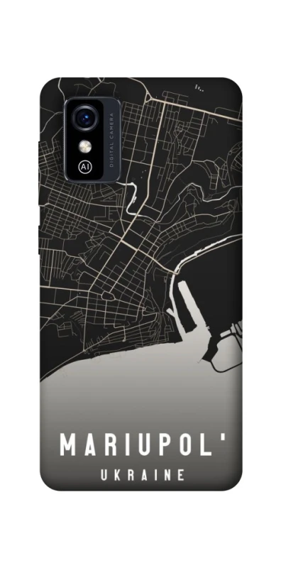 Чехол на ZTE Blade L9 Mariupol map фото 1 из 1