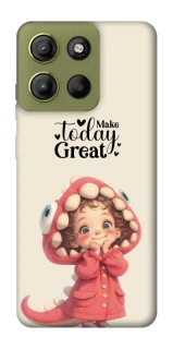 Чехол на Motorola Moto G15 4G Make today great фото 1 из 1