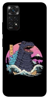Чехол на Xiaomi Redmi Note 11 (Global) / Note 11S Годзила фото 1 из 1