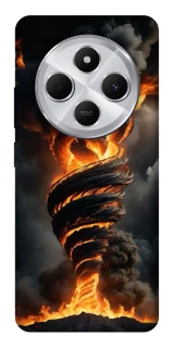 Чехол на Xiaomi Redmi 14C / Poco C75 Огненный торнадо фото 1 из 1