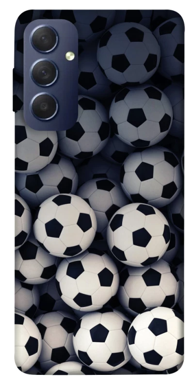 Чохол на Samsung Galaxy M54 5G Футбольні м'ячи фото 1 з 1