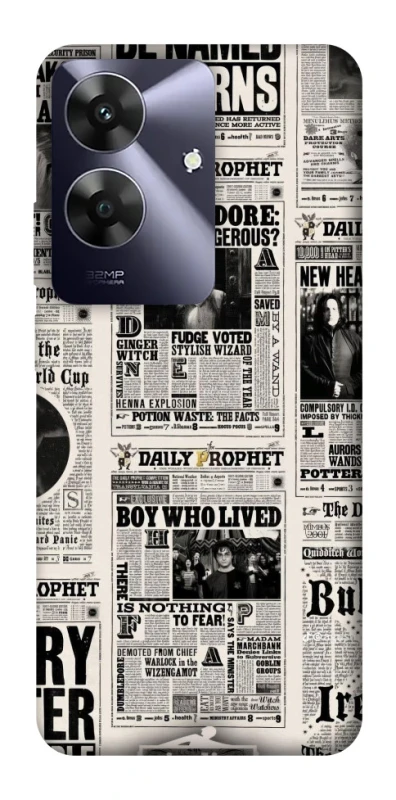 Чохол на Realme Note 60 Harry Potter newspaper фото 1 з 1