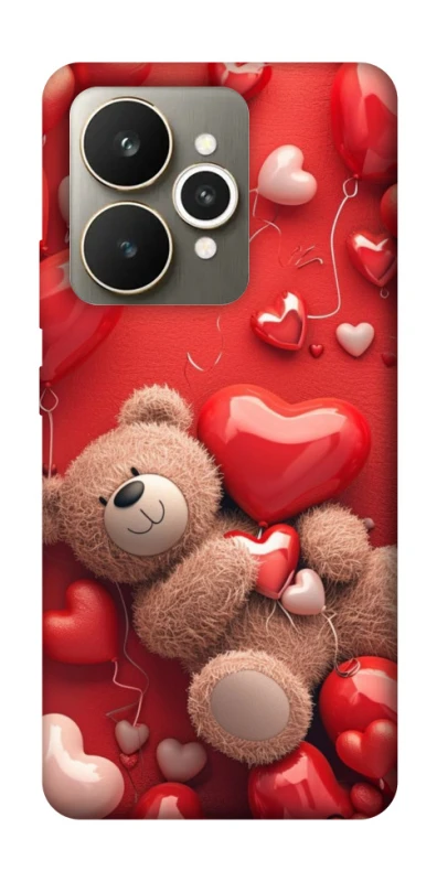 Чохол на Realme 15 bear in hearts фото 1 з 1