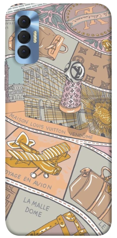 Чехол на TECNO Spark 8P Fashion collage ver.2 фото 1 из 1