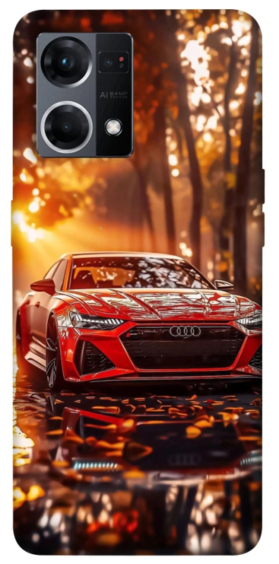 Чохол на Oppo Reno 7 4G Audi at sunset фото 1 з 1
