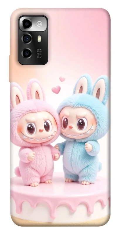 Чохол на ZTE Blade V40 Vita Labubu Twins фото 1 з 1