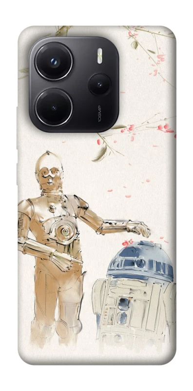 Чохол на Xiaomi Redmi Note 14 5G Star Wars robots фото 1 з 1