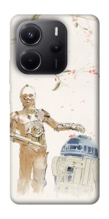 Чохол на Xiaomi Redmi Note 14 5G Star Wars robots фото 1 з 1