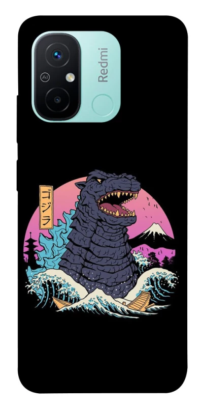 Чехол на Xiaomi Redmi 12C / Poco C55 Годзила фото 1 из 1