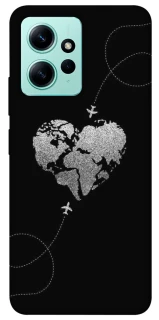 Чохол на Xiaomi Redmi Note 12 4G Love aesthetic ver.12 фото 1 з 1