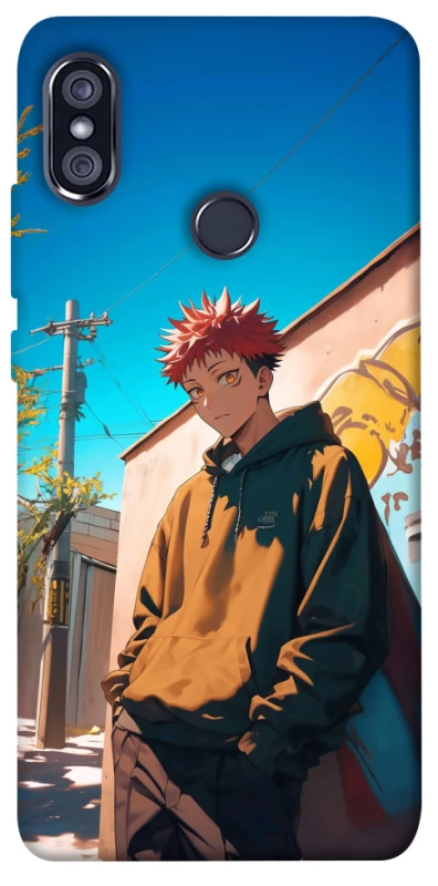 Чехол на Xiaomi Redmi Note 5 Pro / Note 5 (AI Dual Camera) Yuji Itadori фото 1 из 1