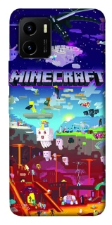 Чехол на Vivo Y15s Minecraft world фото 1 из 1