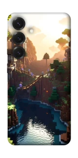 Чехол на Samsung Galaxy S26 Edge Minecraft sunset фото 1 из 1