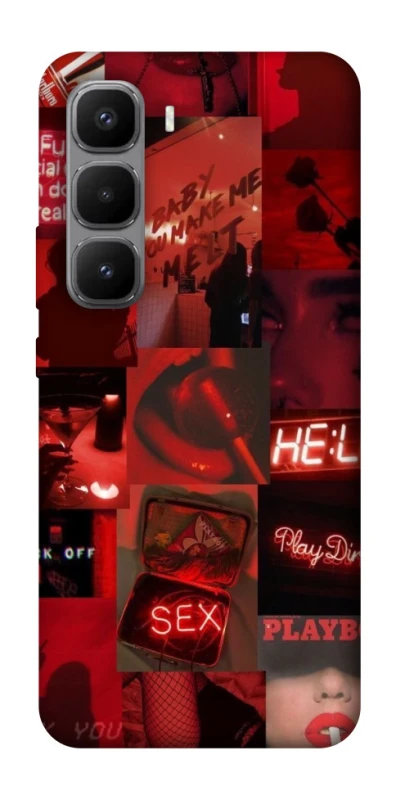 Чехол на Infinix Hot 60 Pro+ Love collage ver.3 фото 1 из 1