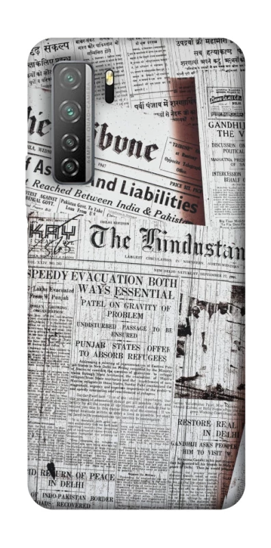 Чехол на Huawei Nova 7 SE Газеты фото 1 из 1