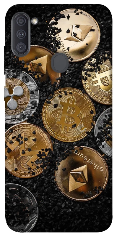 Чехол на Samsung Galaxy A11 Many coins v2 фото 1 из 1