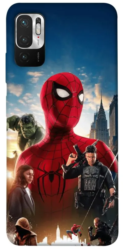 Чехол на Xiaomi Redmi Note 10 5G Spider Man ver.2 фото 1 из 1