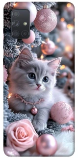 Чохол на Samsung Galaxy A71 Christmas Kitty фото 1 з 1