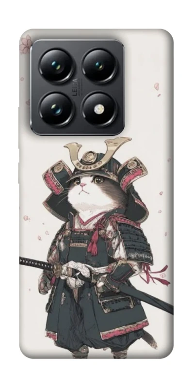Чехол на Xiaomi 14T Pro Samurai Cat Warrior фото 1 из 1