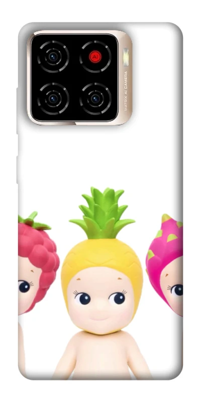 Чехол на ZTE Blade A56 Tropical Trio фото 1 из 1