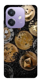 Чохол на Oppo A3 4G Many coins v2 фото 1 з 1