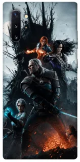 Чехол на Samsung Galaxy Note 10 Plus Witcher v2 фото 1 из 1