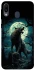 Чохол на Samsung Galaxy M20 Вовк під місяцем фото 1 з 1