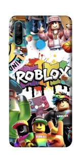 Чохол на Huawei P30 lite Roblox Characters Collage фото 1 з 1