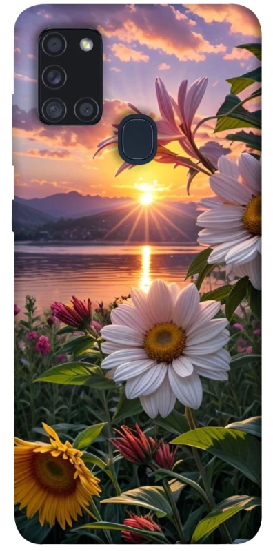 Чехол на Samsung Galaxy A21s Flowers v31 фото 1 из 1